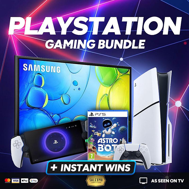 MEGA PS5 GAMING BUNDLE PLUS CASH INSTANT WINS 25/8/25