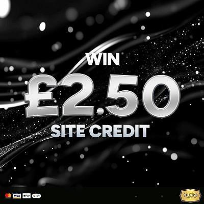 £2.50 SITE CREDIT