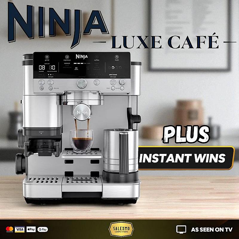 NINJA LUXE CAFE PLUS CASH INSTANT WINS 4/9/25