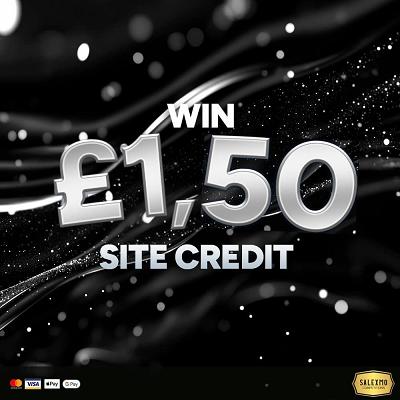 £1.50 SITE CREDIT
