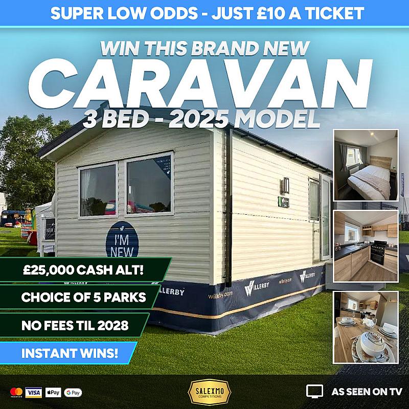 BRAND NEW 2025 HOLIDAY HOME OR £25,000 CASH ALT, (NO FEES UNTIL 2028) 6/11/25