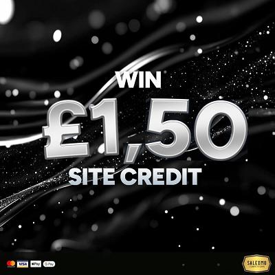 £1.50 SITE CREDIT