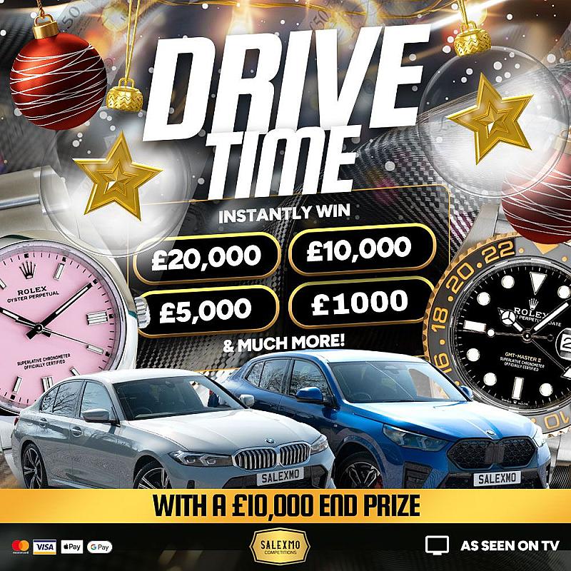 CARS, WATCHES AND LIFE CHANGING INSTANT CASH WINS 1/12/25