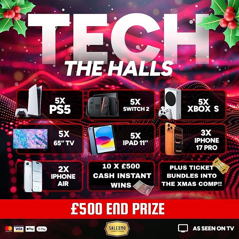 MEGA TECH, CASH AND TICKET BUNDLE COMP 8/12/25