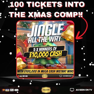 100 TICKETS INTO JINGLE ALL THE WAY