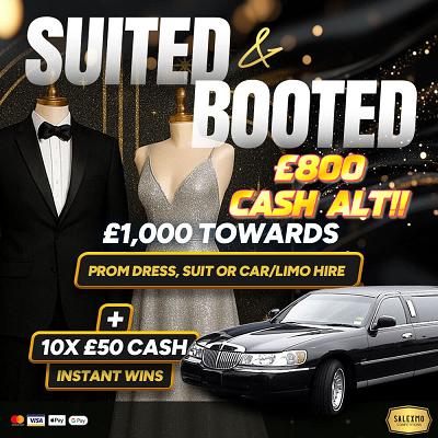 £1000 TOWARDS PROM DRESS/SUIT/LUXURY CAR HIRE