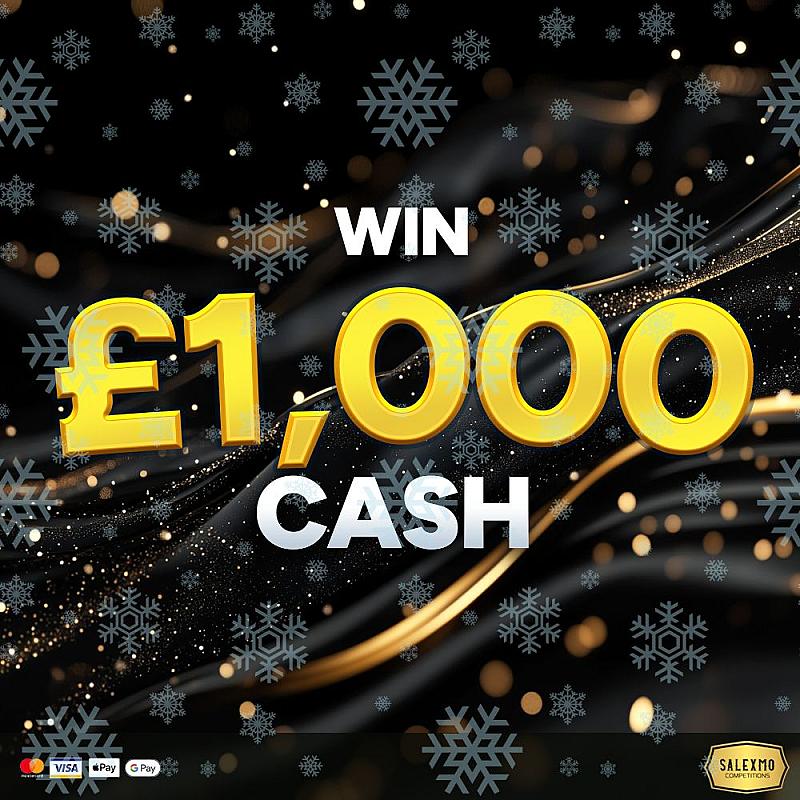 £1000 CASH LIVE DRAW 10PM 20/11/25