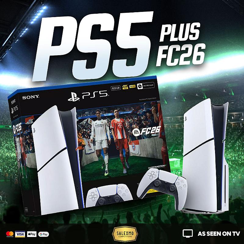 PLAYSTATION 5 WITH FIFA 26, 27/11/25