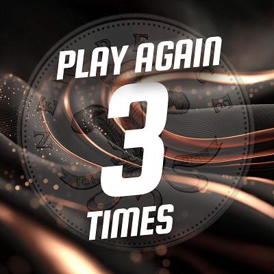 PLAY AGAIN X 3 