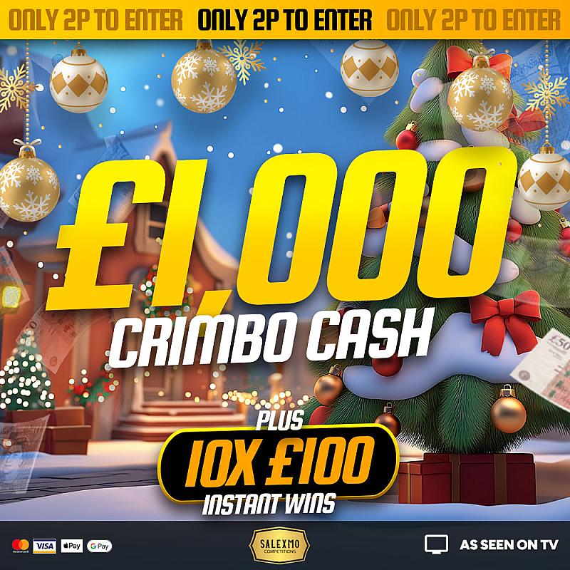 £1000 CASH FOR CHRISTMAS AUTO DRAW 24/12/25