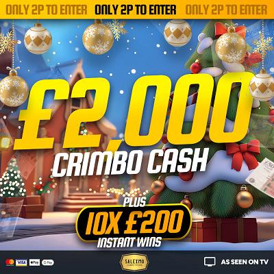 £2000 CASH FOR CHRISTMAS, AUTO DRAW 24/12/25