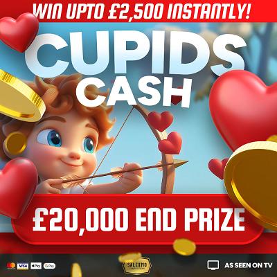£20,000 CASH PLUS £20K IN INSTANT WINS 12/2/26