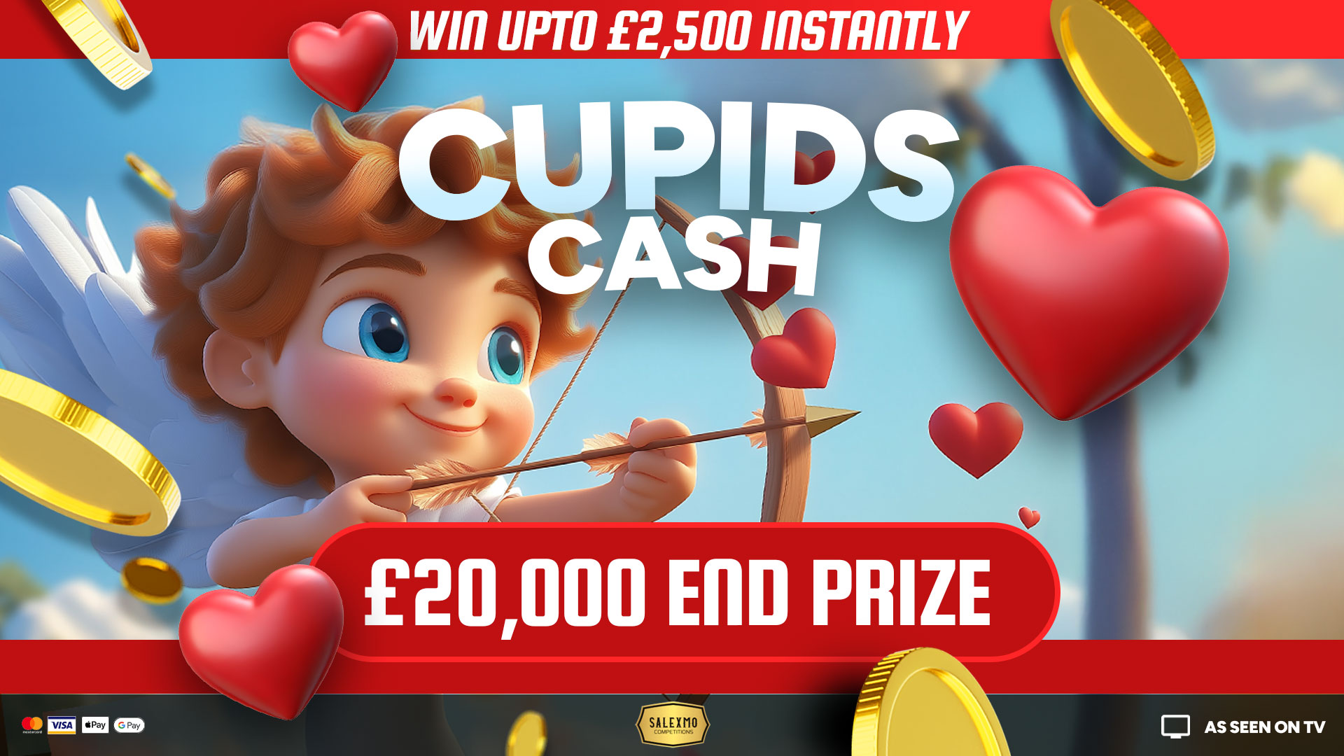 £20,000 CASH PLUS £20K IN INSTANT WINS 12/2/26