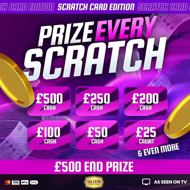 £1 PRIZE EVERY TIME SCRATCH CARD EDITION 19/2/26