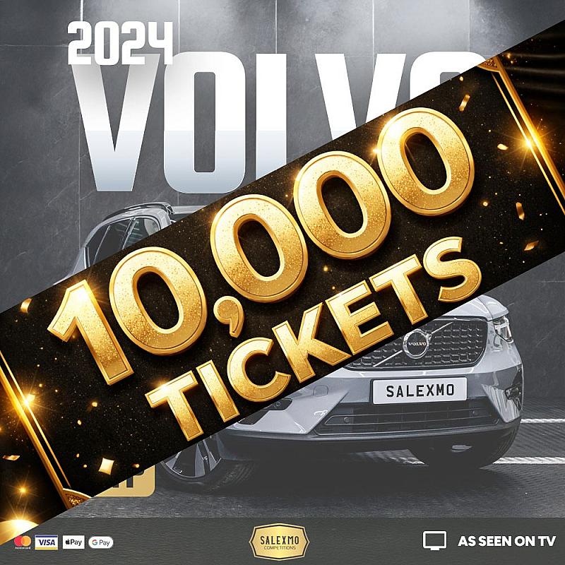 WIN 10,000 TICKETS INTO THE 24 REG VOLVO COMPETITION 16/1/26