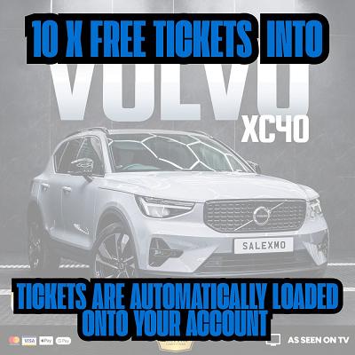 YOU WIN 10 FREE TICKETS INTO THE VOVLO XC40 COMP