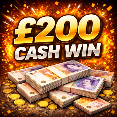 £200 CASH WINNER 