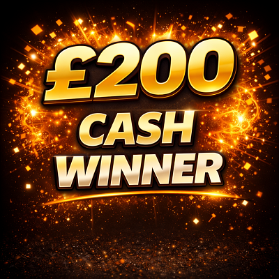 £200 CASH WINNER 