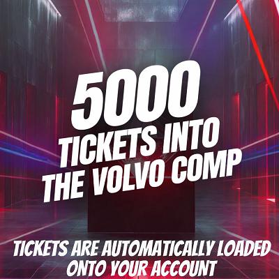 5000 TICKETS INTO THE VOLVO XC40
