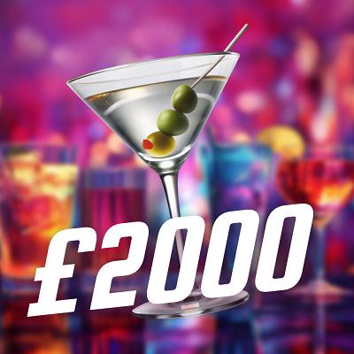 MARTINI £2000 CASH WINNER 