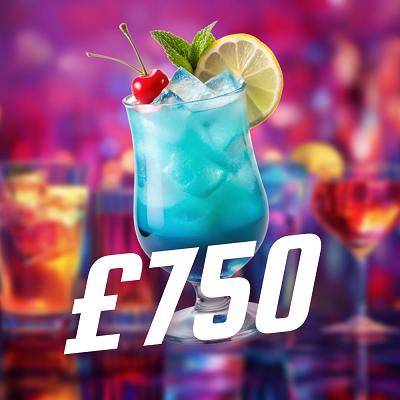 BLUE LAGOON £750 CASH WINNER 