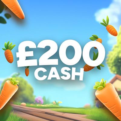 YOU FOUND A CARROT £200 WIN 