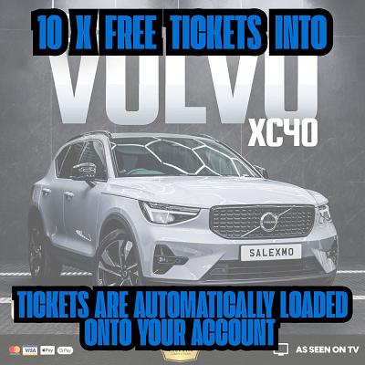 10 FREE TICKETS INTO THE VOLVO XC40
