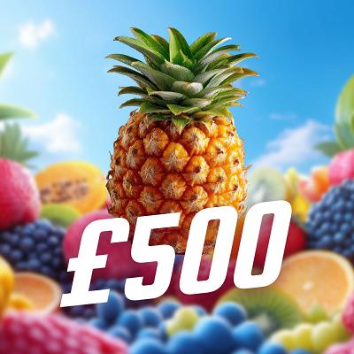 PINEAPPLE £500 CASH WINNER 