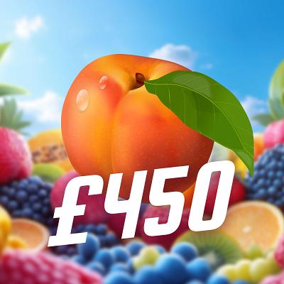 PEACH £450 CASH WINNER 
