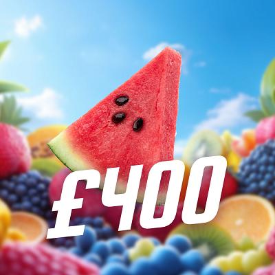 WATERMELON £400 CASH WINNER 