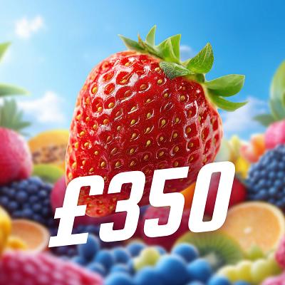 STRAWBERRY £350 CASH WINNER 