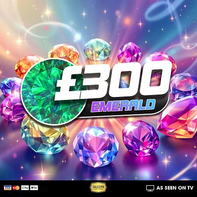 EMERALD £300 WINNER 