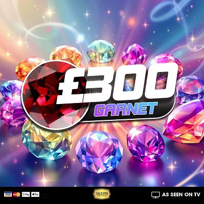 GARNET £300 WINNER 