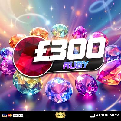 RUBY £300 WINNER 