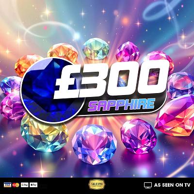 SAPPHIRE £300 WINNER 