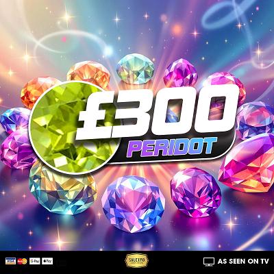 PERIDOT £300 WINNER 