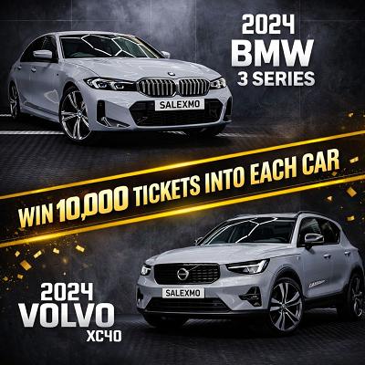 WIN 10,000 TICKETS INTO EACH CAR COMP 25/2/26