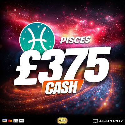 £375 CASH WINNER 
