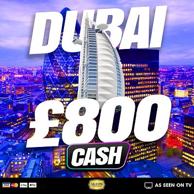 YOU FOUND DUBAI £800 CASH WIN 