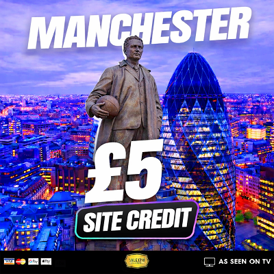 YOU FOUND MANCHESTER £5 SITE CREDIT WIN 