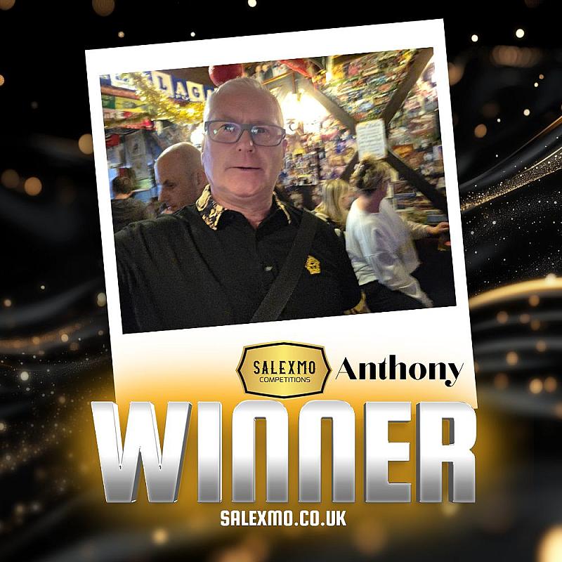 EVERY TICKET'S A WINNER WITH SALEXMO'S PRIZE EVERYTIME, £1000 END PRIZE 13/3/26