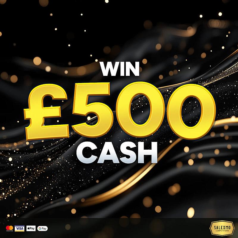 LOW ODDS £500 CASH WIN FOR JUST £1 28/3/26