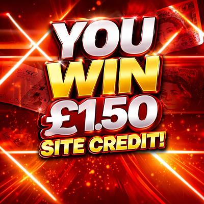 £1.50 SITE CREDIT 