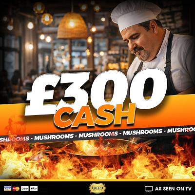 £300 CASH 