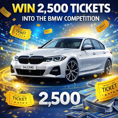 WIN 2500 TICKETS INTO THE BMW CAR COMP 