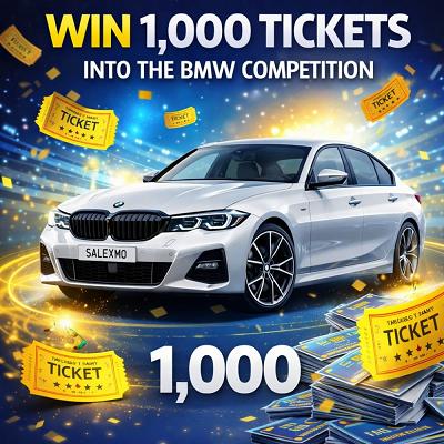 WIN 1000 TICKETS INTO THE BMW CAR COMP