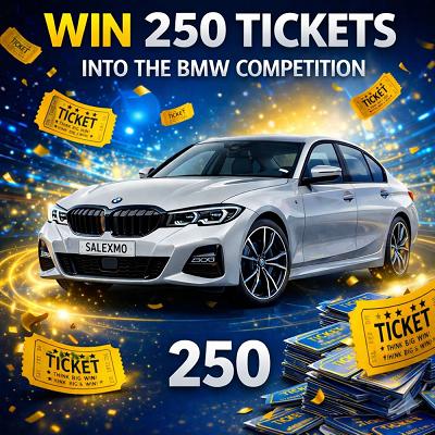 WIN 250 TICKETS INTO THE BMW CAR COMP 