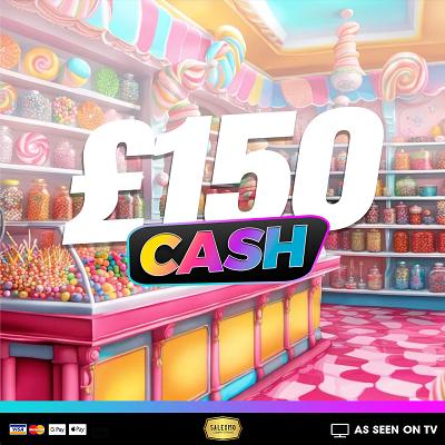 WIN £150 CASH 