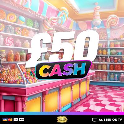 WIN £50 CASH 