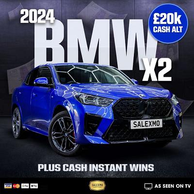 WIN THIS 2024 BMW X2 M SPORT FOR 10P, 29/5/26 